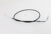V-Twin #H28-7009TV-2 - Black Throttle Cable with 38 inch Casing and 90° Elbow Fitti