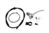 V-Twin - Spring Fork Cable and Handle Assembly Polished