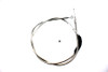 V-Twin #11-0043SP-12 - 75.25 inch Braided Stainless Steel Clutch Cable