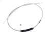V-Twin #11-0043SP-16 - 79 inch Braided Stainless Steel Clutch Cable