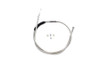 V-Twin #11-0043SP-2 - 65.69 inch Braided Stainless Steel Clutch Cable