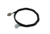 V-Twin #11-0062A - 54-1/2 inch Black Speedometer Cable