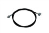 V-Twin #50211B - 54-1/2 inch Black Speedometer Cable