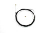 Barnett #101-30-30901-12 - Black Throttle Cable with 90° Elbow Fitting