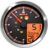 Koso North America #BA051221 - Multi-Function Speedometer/Tachometer - HD-04 - Chrome