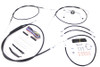 V-Twin #40293 - 12 inch-14 inch Handlebar Cable and Brake Line Kit