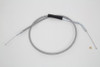 V-Twin #H28-7013TS - 35 inch Braided Stainless Steel Throttle Cable