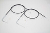 V-Twin #28-0116-12 - 46.25 inch Throttle and Idle Cable Set