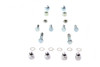 Colony - Rear Fender Rail Screw and Nut Kit
