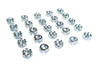 V-Twin #95030A180 - Zinc Plated 7/16 inch-20 Lock Nut