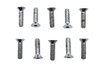 Colony #FHS-108 - Allen Flat Head Screws Chrome 1/4 inch x 1 inch