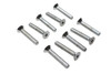Colony #FHS-110 - Allen Flat Head Screws Chrome 1/4 inch-28 x 1-1/2 inch