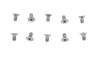 Colony #FHS-153 - Allen Flat Head Screws Chrome 1/4 inch x 1/2 inch