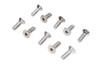 Colony #FHS-155 - Allen Flat Head Screws Chrome 1/4 inch x 3/4 inch