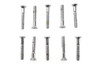 Colony #FHS-160 - Allen Flat Head Screws Chrome 1/4 inch-20 x 1-3/4 inch
