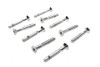 Colony #FHS-160 - Allen Flat Head Screws Chrome 1/4 inch-20 x 1-3/4 inch
