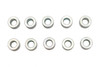 V-Twin - Chrome Steel Spacers 1/4 inch x 15/32 inch x 1/4 inch