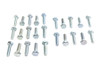 V-Twin - Hex Cap Bolts Zinc 1/4 inch-20 x 1 inch