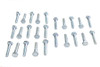 V-Twin - Hex Cap Bolts Zinc 1/4 inch X 1-1/4 inch