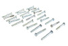 V-Twin - Hex Cap Bolts Zinc 1/4 inch X 2 inch