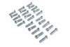 V-Twin - Hex Cap Bolts Zinc 7/16 inch x 1-1/2 inch