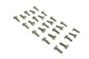 V-Twin - Hex Cap Bolts Zinc 1/4 inch x 5/8 inch