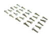 V-Twin - Hex Cap Bolts Zinc 1/4 inch x 3/4 inch
