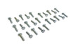 V-Twin - Hex Cap Bolts Zinc 1/4 inch x 7/8 inch