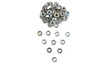 V-Twin - Zinc Hex Nuts 1/4 inch-20 Standard