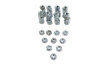 V-Twin - Zinc Hex Nuts 1/4 inch-28 Standard