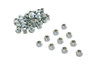 V-Twin #NNY14 Z - Zinc Hex Nuts 1/4 inch-20 Nyloc