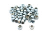 V-Twin - Zinc Hex Nuts 5/16 inch-24 Nyloc