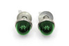 V-Twin - License Plate Reflector Set Green
