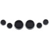 Dakota Digital #MLX-8696 - MLX 6-Gauge Instrument Kit - Chrome Bezel - Touring '99-'03