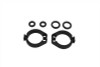 V-Twin #061007 - Dual Throttle Clamp Black