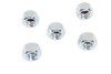 V-Twin #52591351 *100'S - Zinc Plated 7/16 inch-14 Nyloc Lock Nut