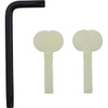 Memphis Shades #MEP6120 - Road King Replacement Plastic - 15" - Clear