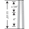 Memphis Shades #MEP6220 - Road King Replacement Plastic - 17" - Clear