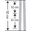 Memphis Shades #MEP6220 - Road King Replacement Plastic - 17" - Clear