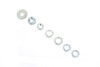 V-Twin - Spring Fork Nut and Washer Kit Zicad Plated