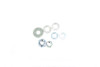 V-Twin - Spring Fork Nut and Washer Kit Zicad Plated