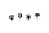 V-Twin #41-902 - Krommet Maltese Type Black
