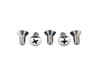 V-Twin #76865 - Phillips Head Chrome Screws
