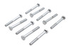 Ultima #40-180 - Chrome Hex Cap Bolts 1/4 inch x 2