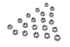 V-Twin - Chrome Hex Nuts 1/2 inch-20