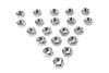 Colony #7/16-20H - Chrome Hex Nuts 7/16 inch-20