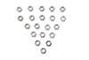 Colony #7/16-20H - Chrome Hex Nuts 7/16 inch-20