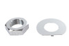 V-Twin - Fork Stem Chrome Nut and Lock Washer Kit