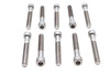 Colony #SHC-959 - Allen Socket Cap Bolt Knurled Chrome 1/4 inch X 1-3/4 inch