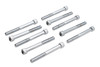 Colony #SHC-961 - Allen Socket Cap Bolt Knurled Chrome 1/4 inch-20 X 2-1/4 inc